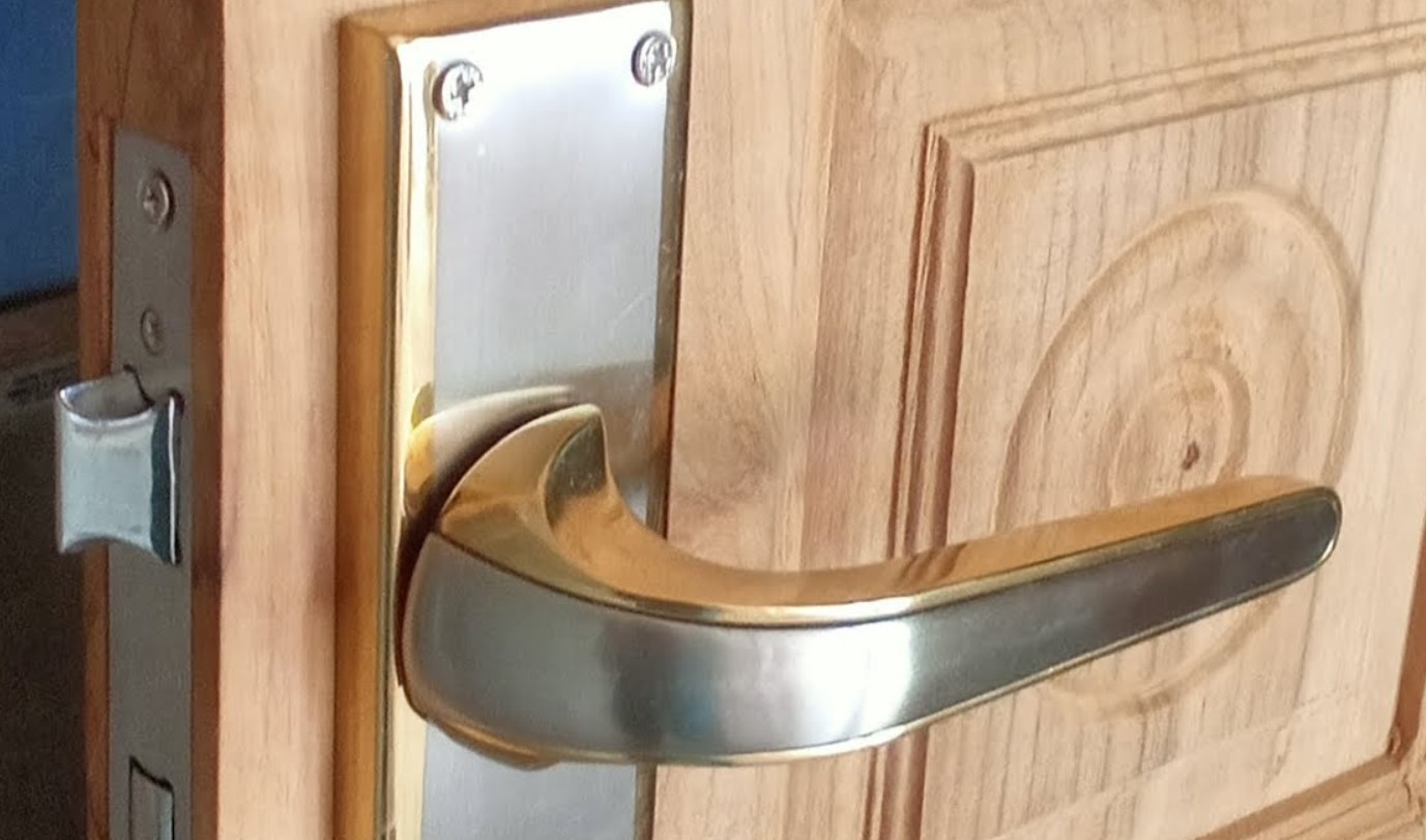 اهرم دستگیره چوبی